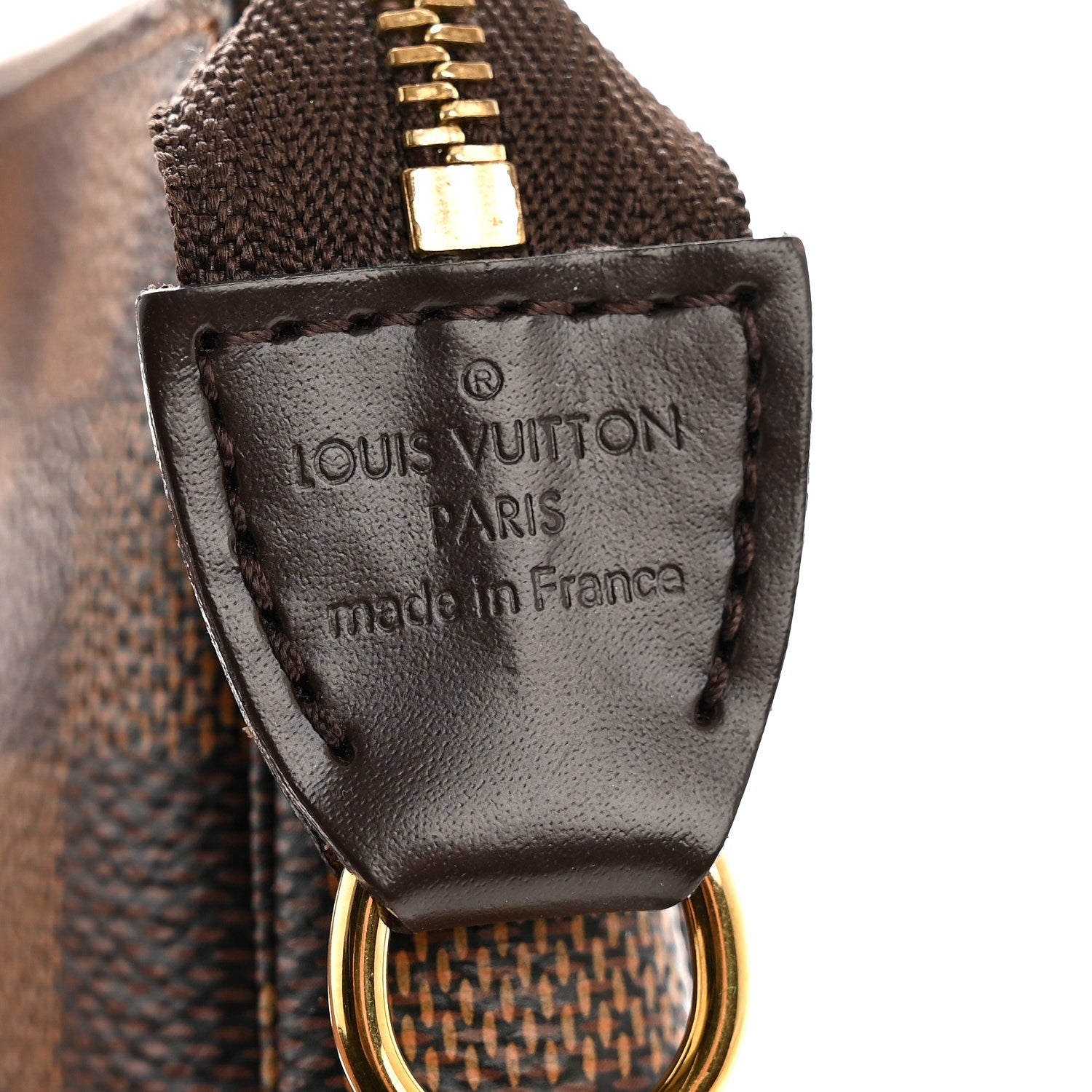 Louis Vuitton Damier Ebene Mini Pochette Accessories 6 of 7