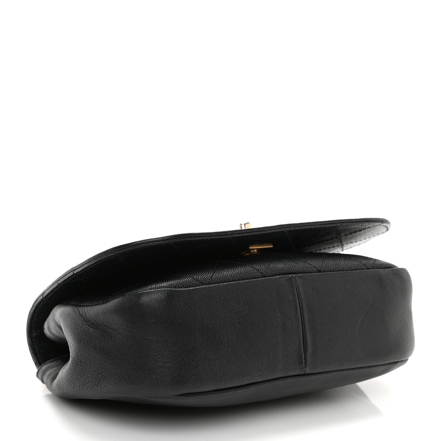 Chanel Lambskin Caviar Lovely Chains Flap Shoulder Bag Black 4 of 10