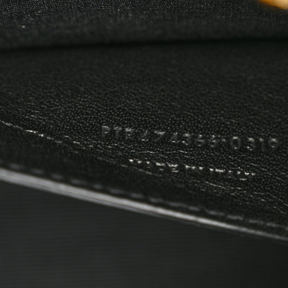 Saint Laurent Grain De Poudre Small Classic Monogram Kate Tassel Satchel Dark Smog 7 of 10