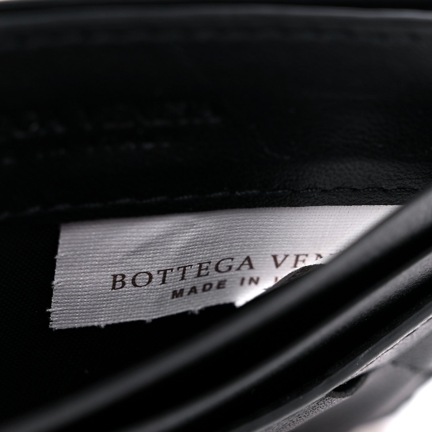 Bottega Veneta Nappa Intrecciato VN Card Case Black 7 of 8