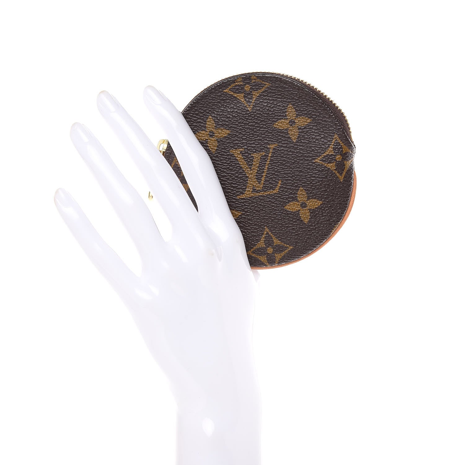 Louis Vuitton Monogram Round Coin Purse 2 of 8