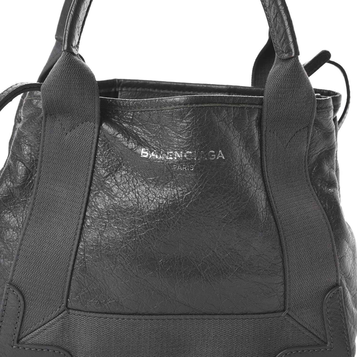 Balenciaga Agneau XS Cabas Tote Black Anthracite 10 of 13