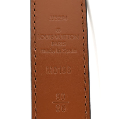 Louis Vuitton Monogram 25mm Dauphine Reversible Belt 90 36 Tan 6 of 7