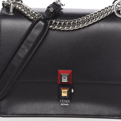 Fendi Vitello Liberty Studded Small Kan I Shoulder Bag Black Multicolor 11 of 11