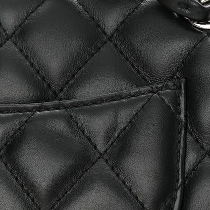 Chanel Calfskin Quilted CC Uniform Flap Belt Bag Black 15 of 15