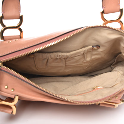 Chloe Calfskin Large Marcie Satchel Pink 12 of 14
