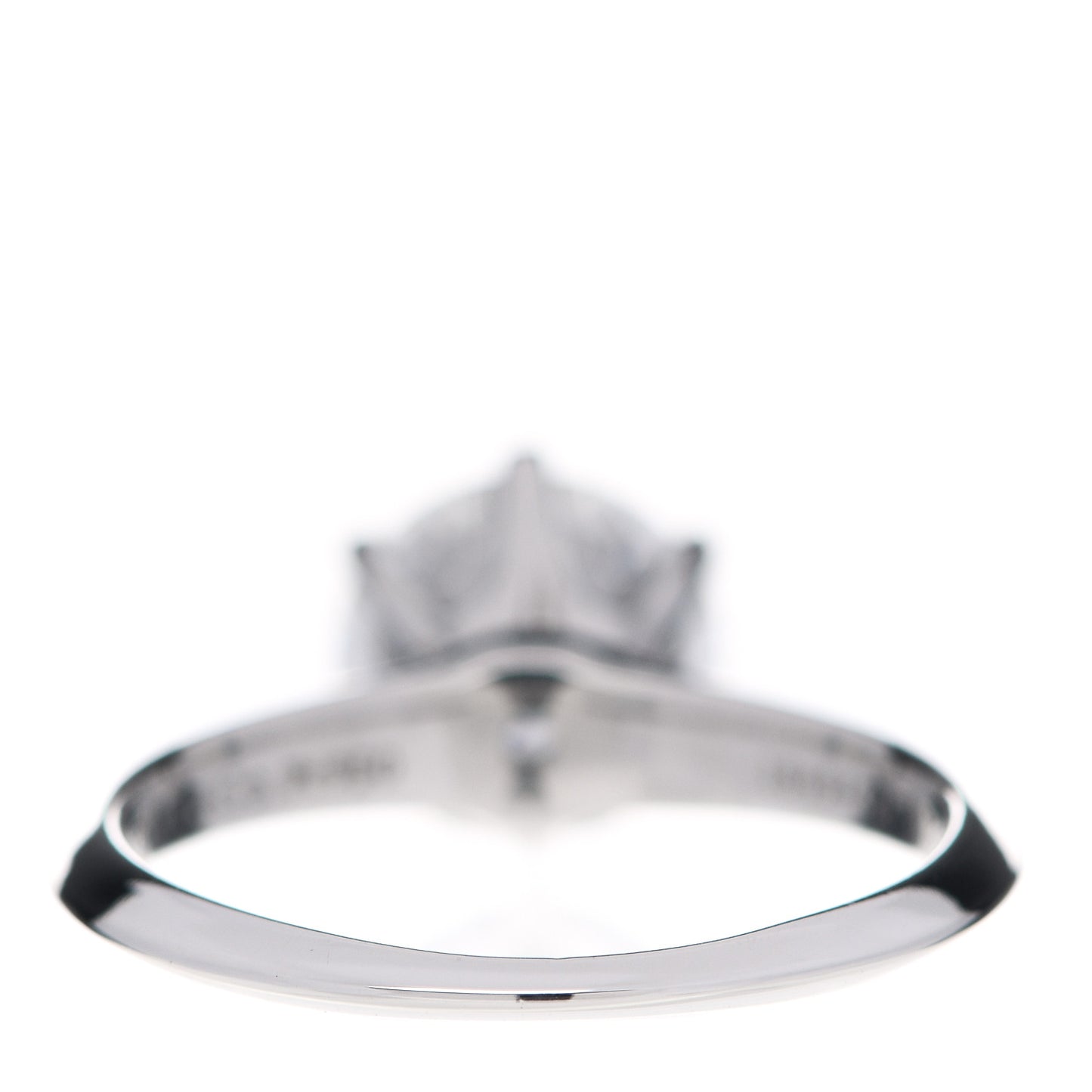Platinum Diamond 1.95ct Solitaire Engagement Ring 50 5.5