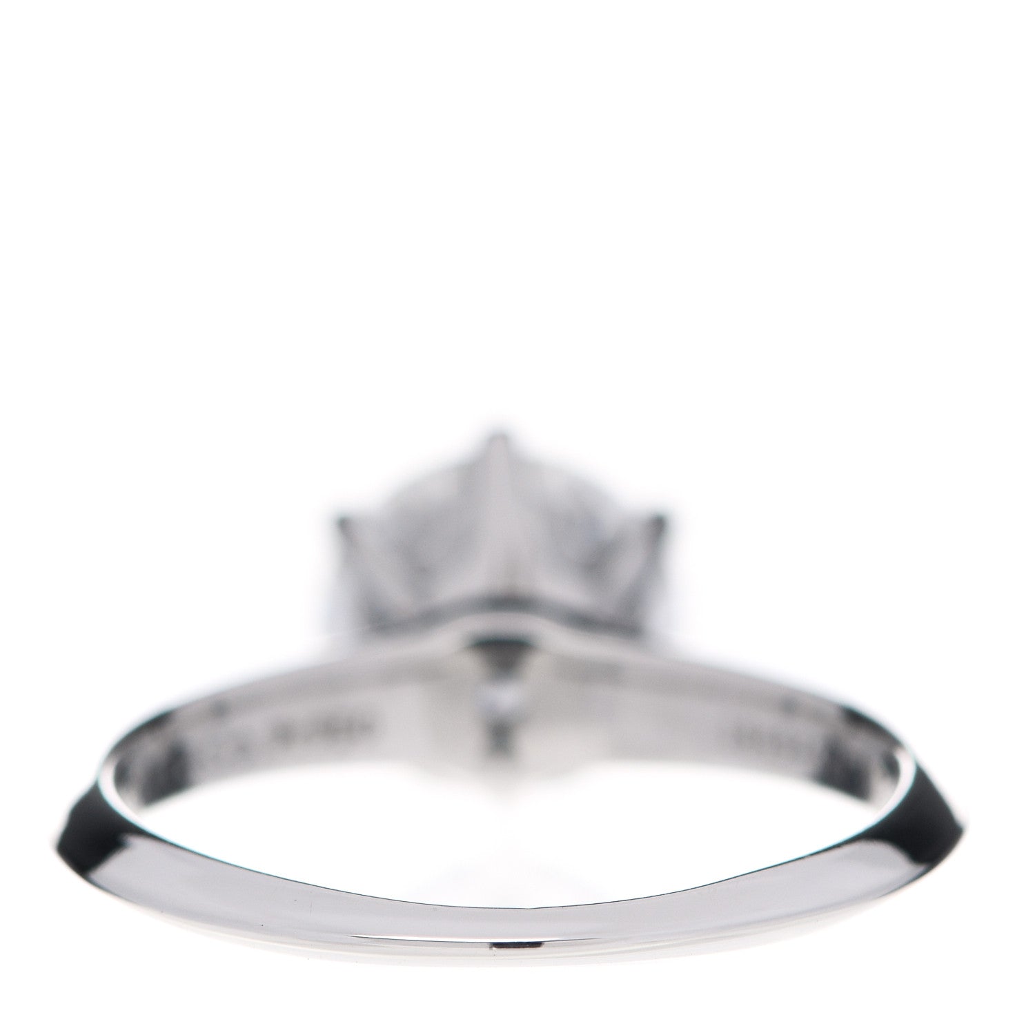 Tiffany Platinum Diamond 1.95ct Solitaire Engagement Ring 50 5.5 4 of 7
