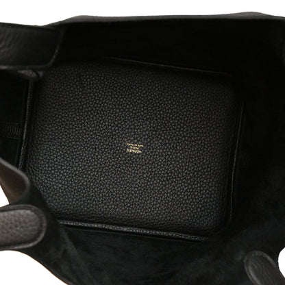 Hermes Taurillon Clemence Picotin Lock 22 MM Black 2 of 13