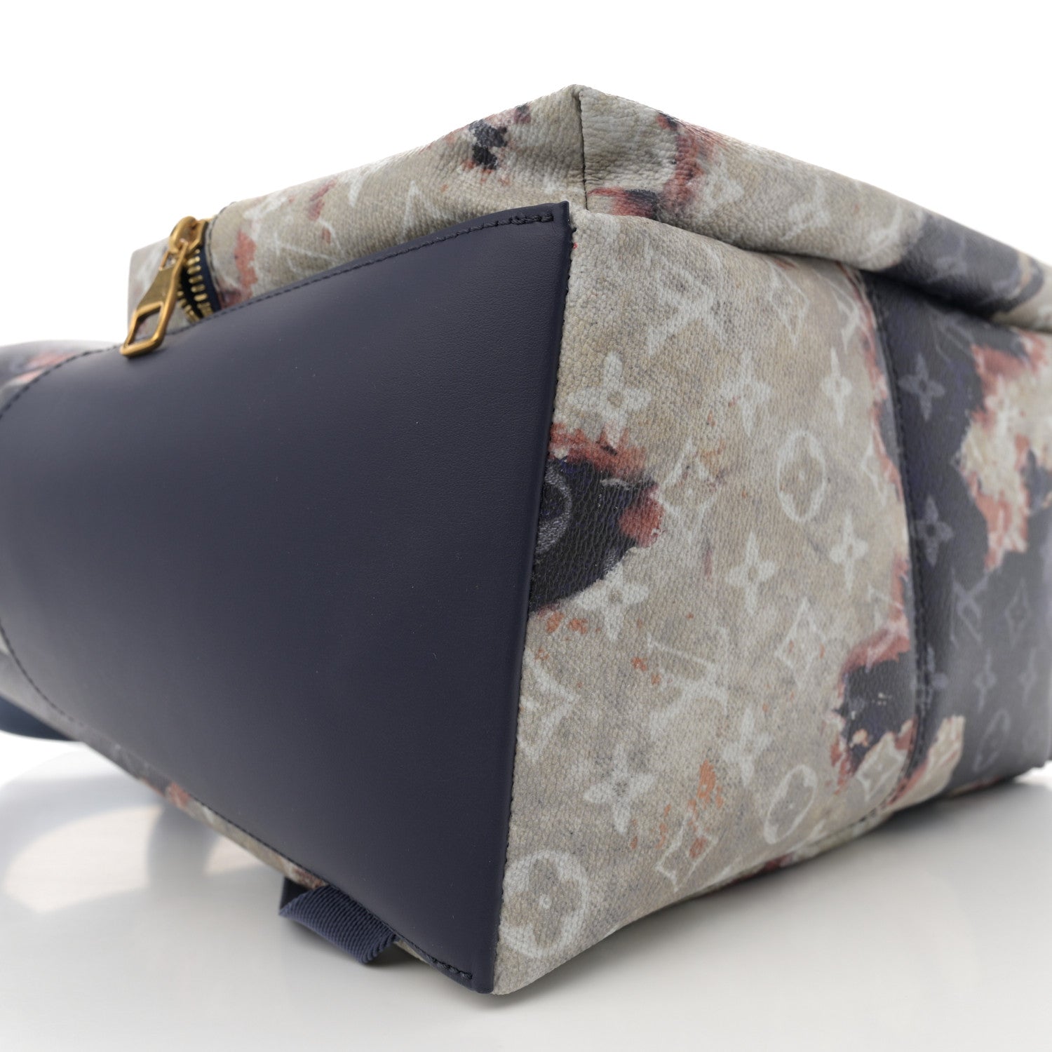 Louis Vuitton Monogram Bleach Discovery Backpack PM Ink Blue 8 of 9