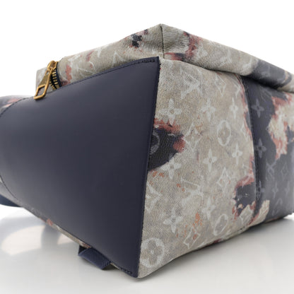 Louis Vuitton Monogram Bleach Discovery Backpack PM Ink Blue 8 of 9