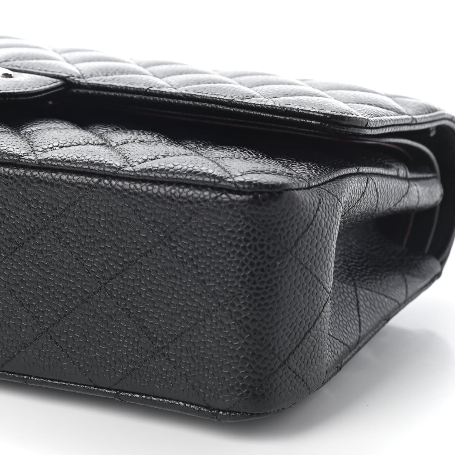 Chanel Caviar Quilted Medium Double Flap Black 9 of 9