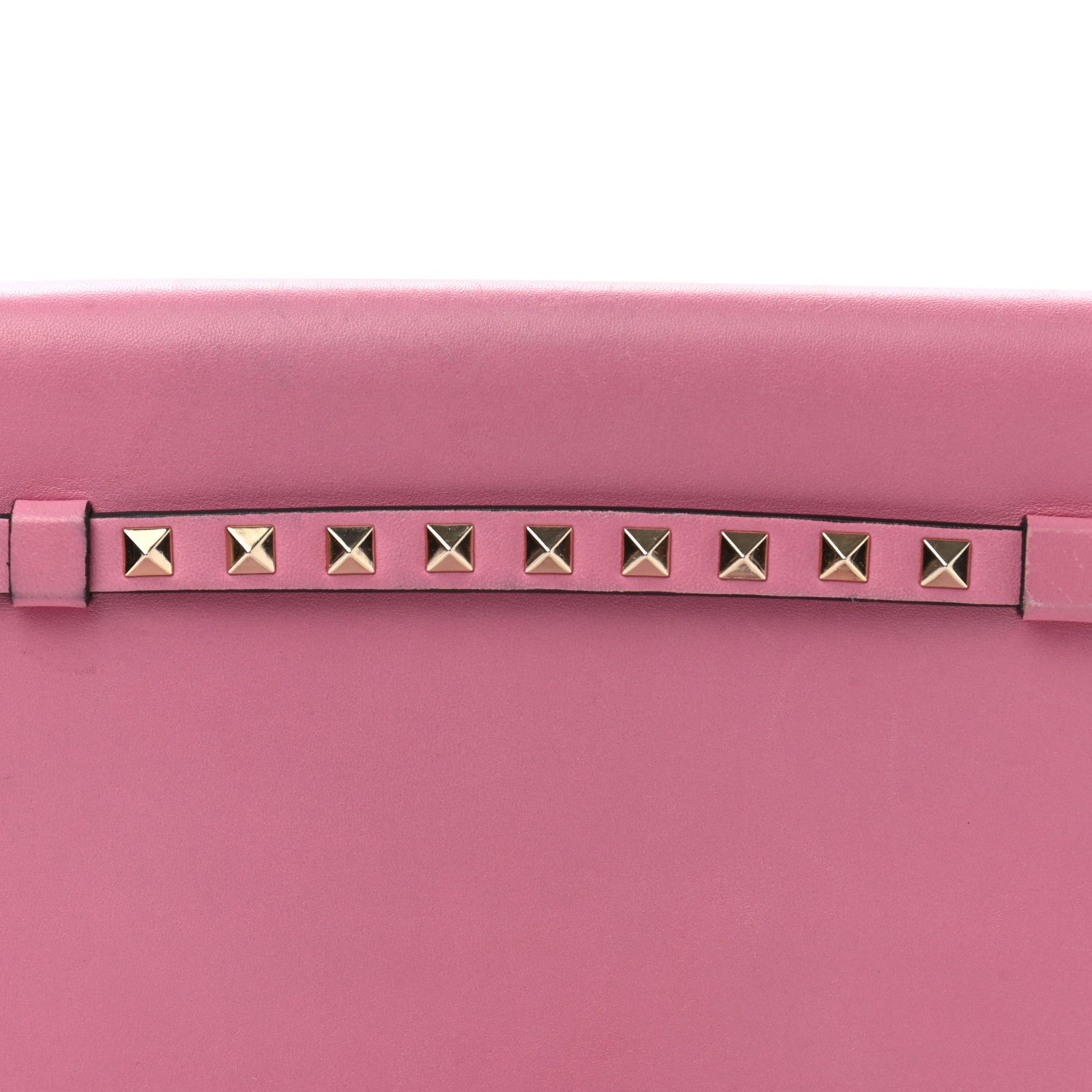 Valentino Garavani Nappa Rockstud Wristlet Clutch Ninphea 7 of 8