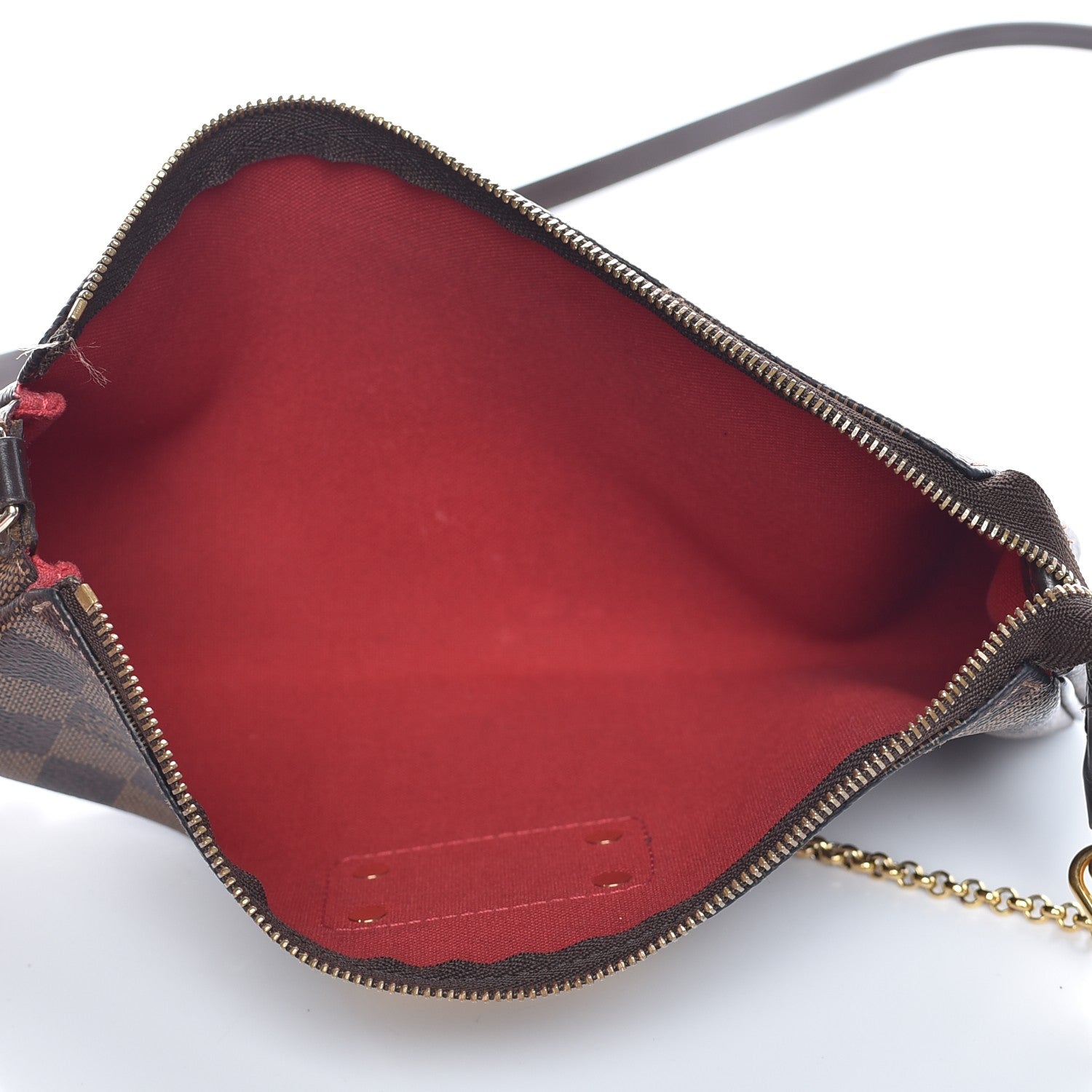 Louis Vuitton Damier Ebene Eva Clutch 5 of 16