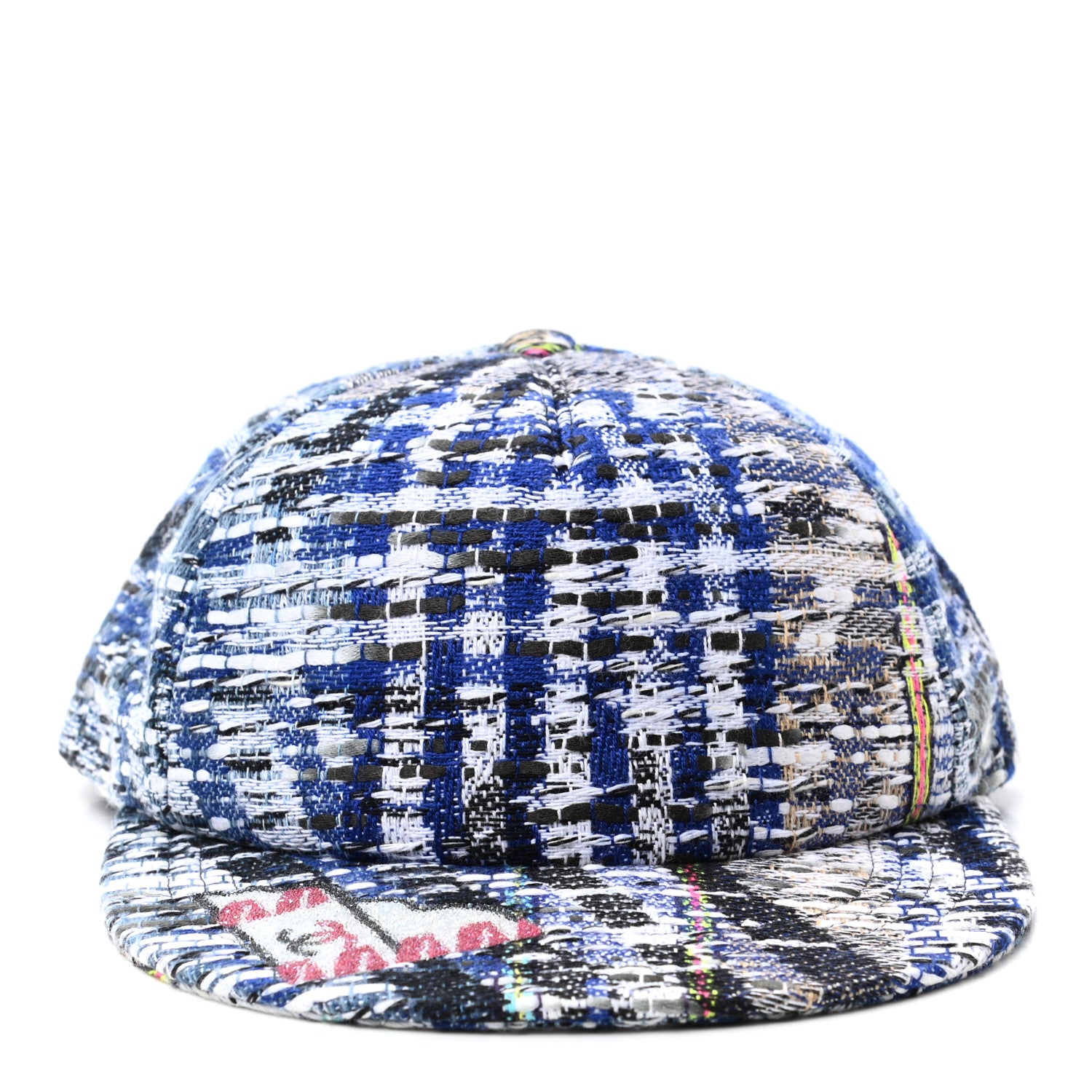 Chanel Tweed CC Cap Hat Multicolor 3 of 8