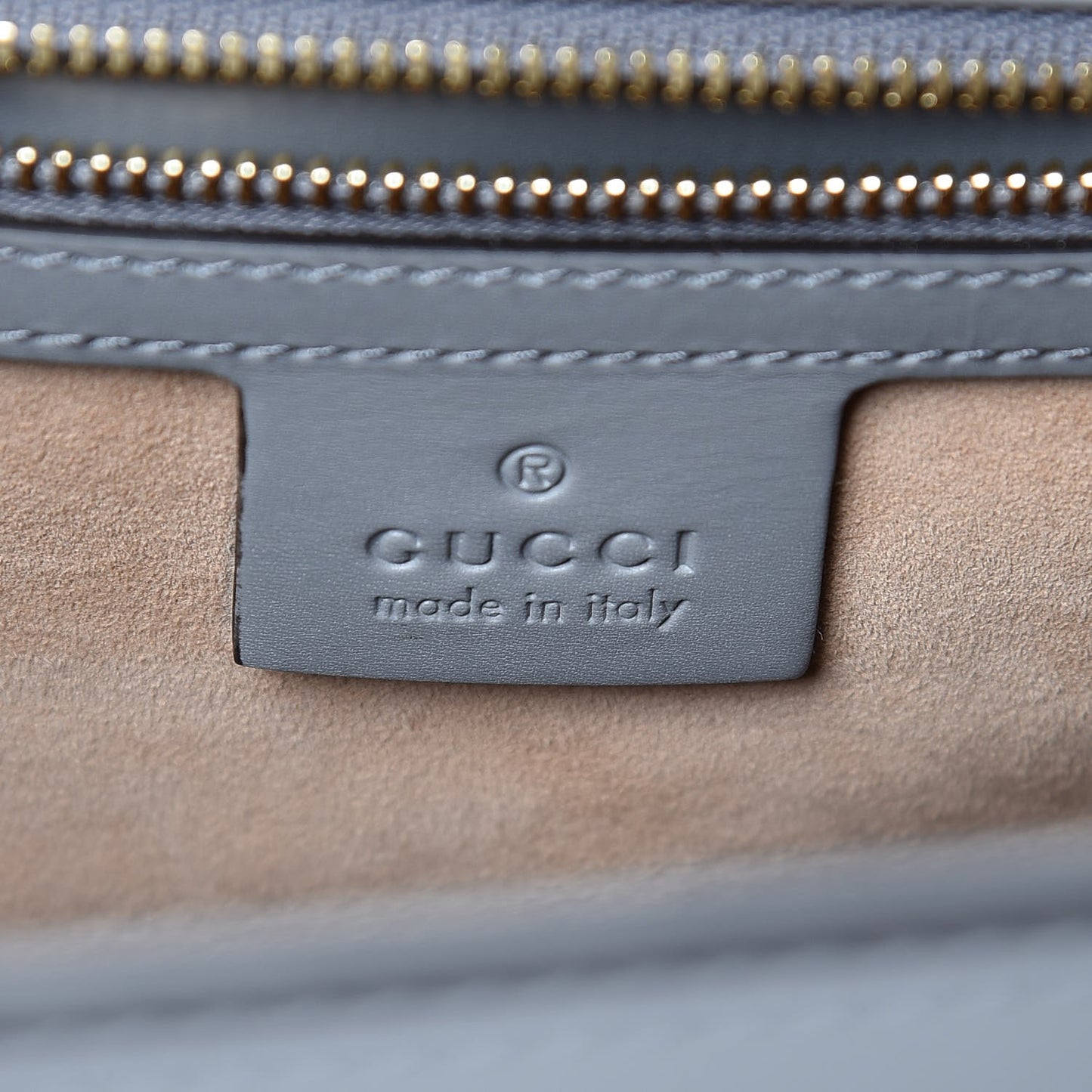 Calfskin Emboridered Medium Sylvie Top Handle Bag Deep Grey Multicolor