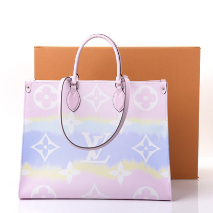 Louis Vuitton Monogram Escale Onthego GM Pastel 10 of 10