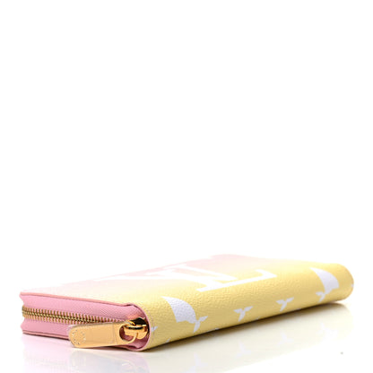 Louis Vuitton Monogram Giant By The Pool Zippy Wallet Light Pink 4 of 7