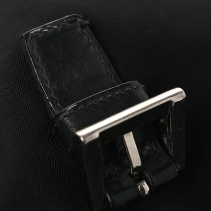 Prada Tessuto Nylon Saffiano Small Vela Messenger Black 16 of 16