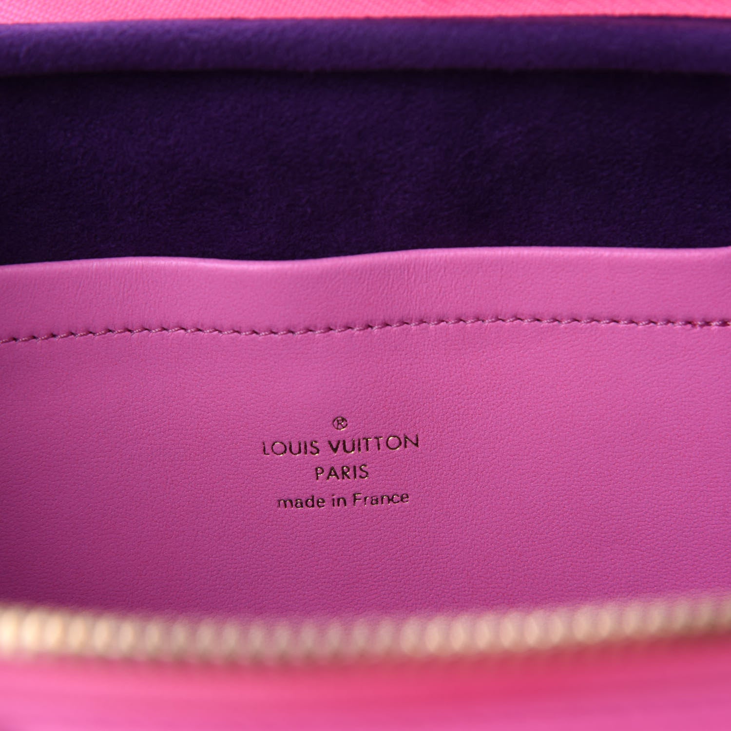 Louis Vuitton Calfskin Embossed Monogram Vuittamins Utility Crossbody Rose Violet 8 of 9