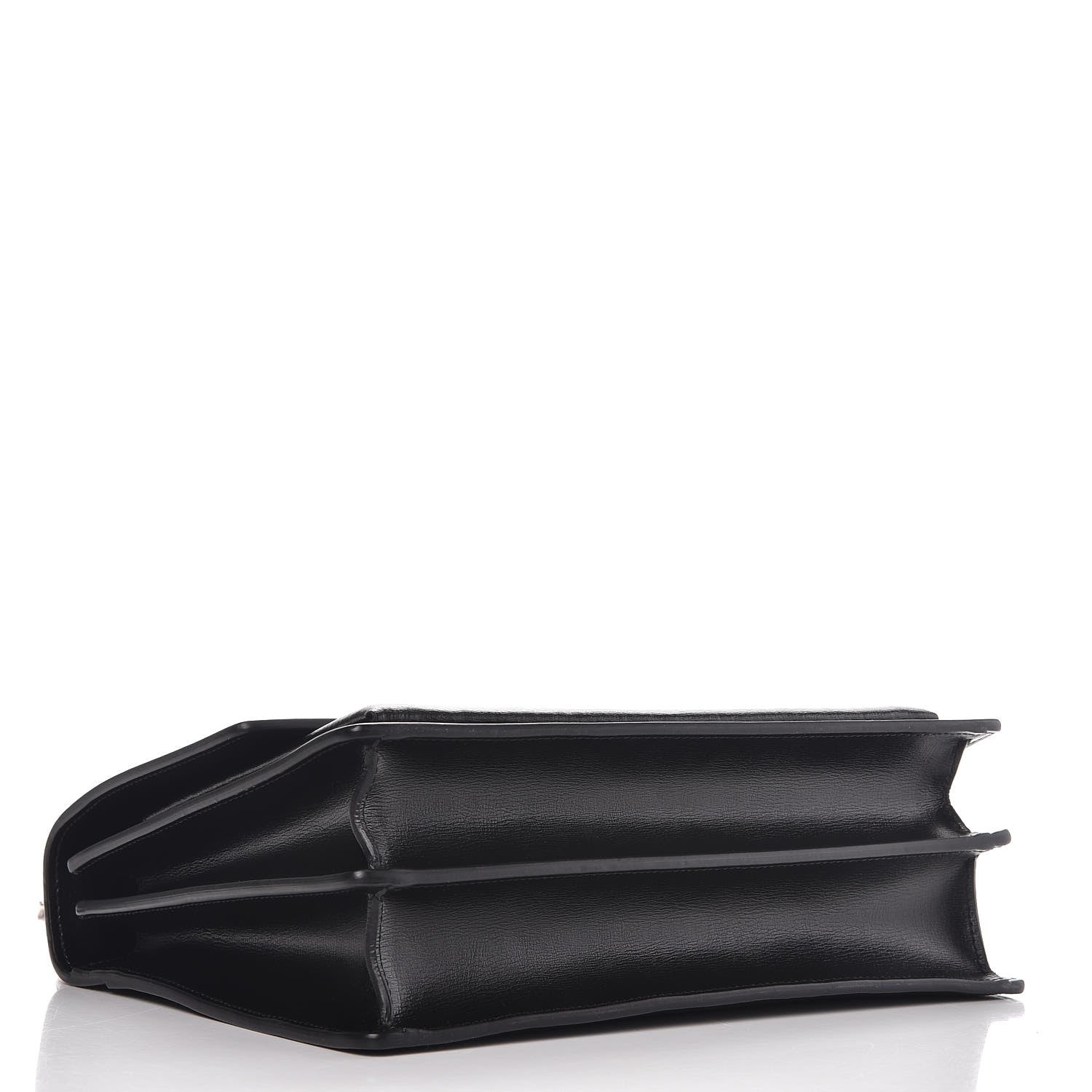 Saint Laurent Calfskin Large Monogram Sunset Black 3 of 7