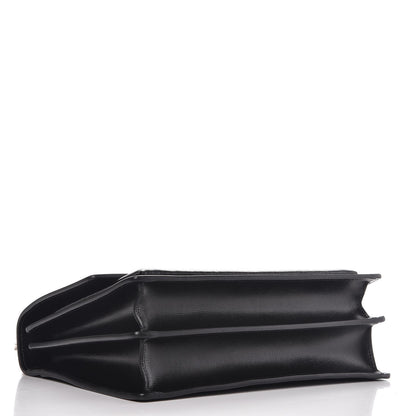 Saint Laurent Calfskin Large Monogram Sunset Black 3 of 7