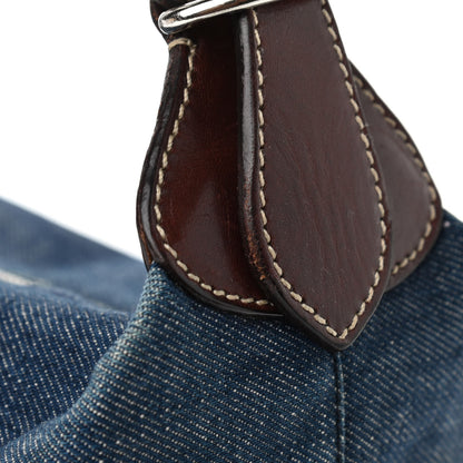 Prada Denim Shoulder Bag Bleu 11 of 14