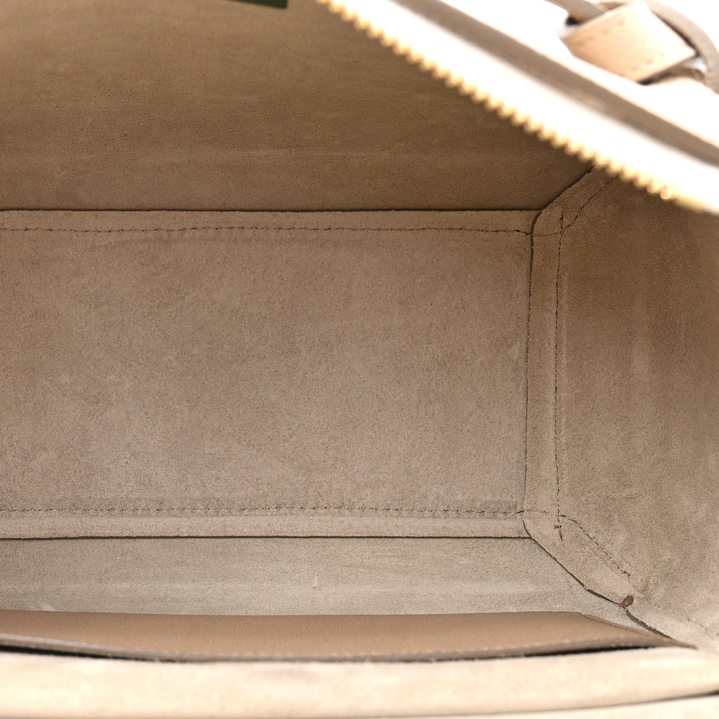 Grained Calfskin Micro Belt Bag Light Taupe