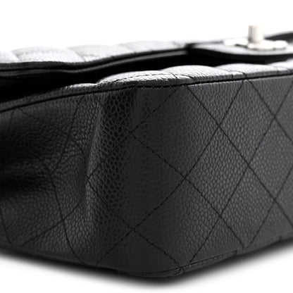 Chanel Caviar Quilted Medium Double Flap Black 9 of 11