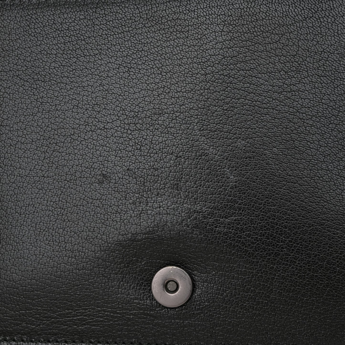 Goatskin Velvet Criss-Cross Ombre Montebello Chain Crossbody Black Multicolor