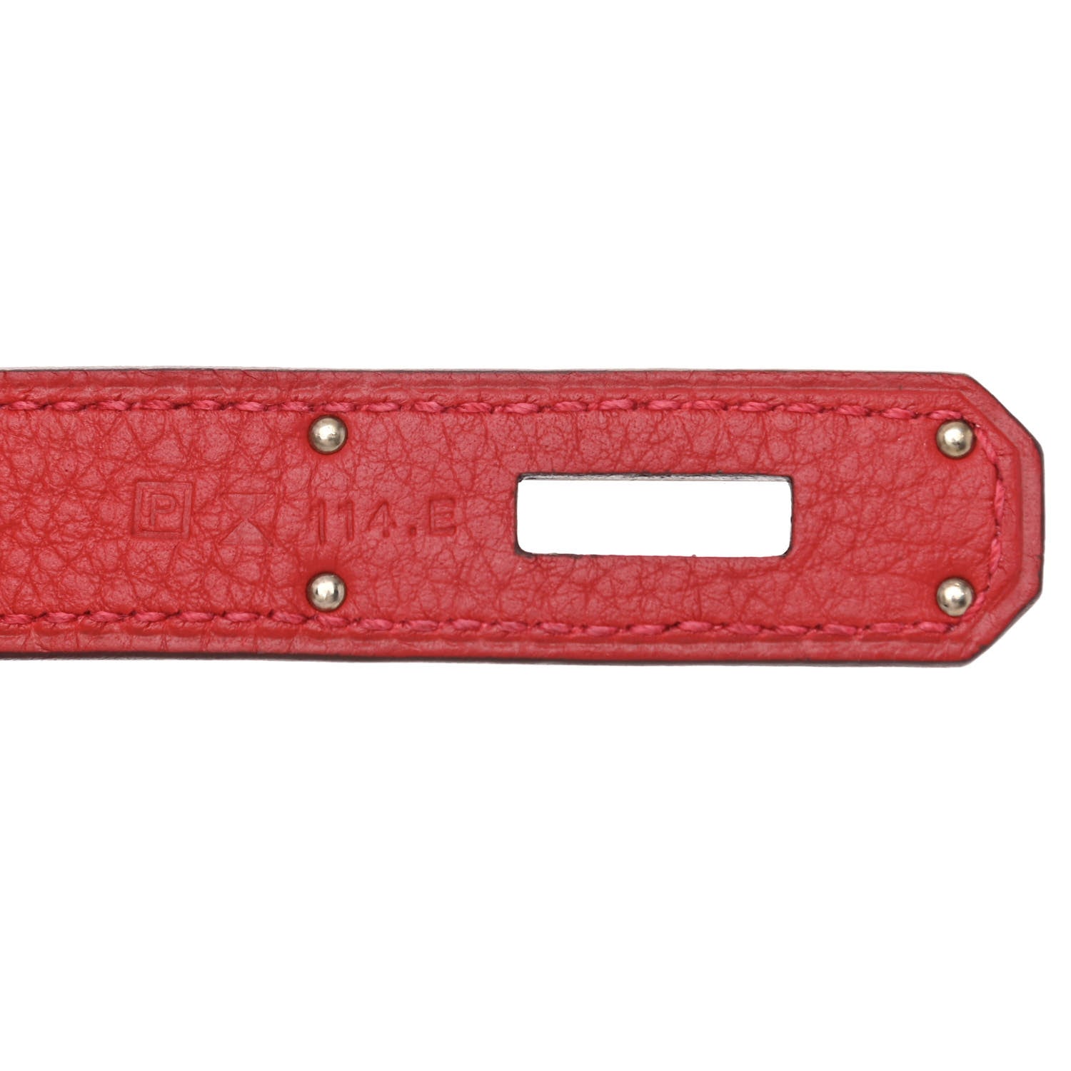 Hermes Togo Birkin 35 Rouge Casaque 7 of 11