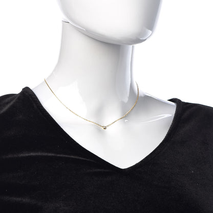 Cartier 18K Yellow Gold Diamond SM D'Amour Pendant Necklace 2 of 5