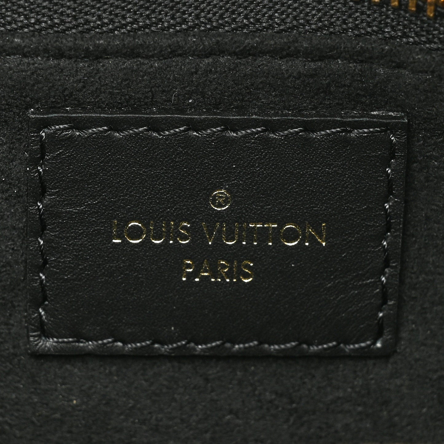 Monogram Petite Malle Souple Black
