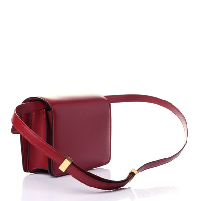 Celine Box Calfskin Small Classic Box Flap Bag Red 2 of 10