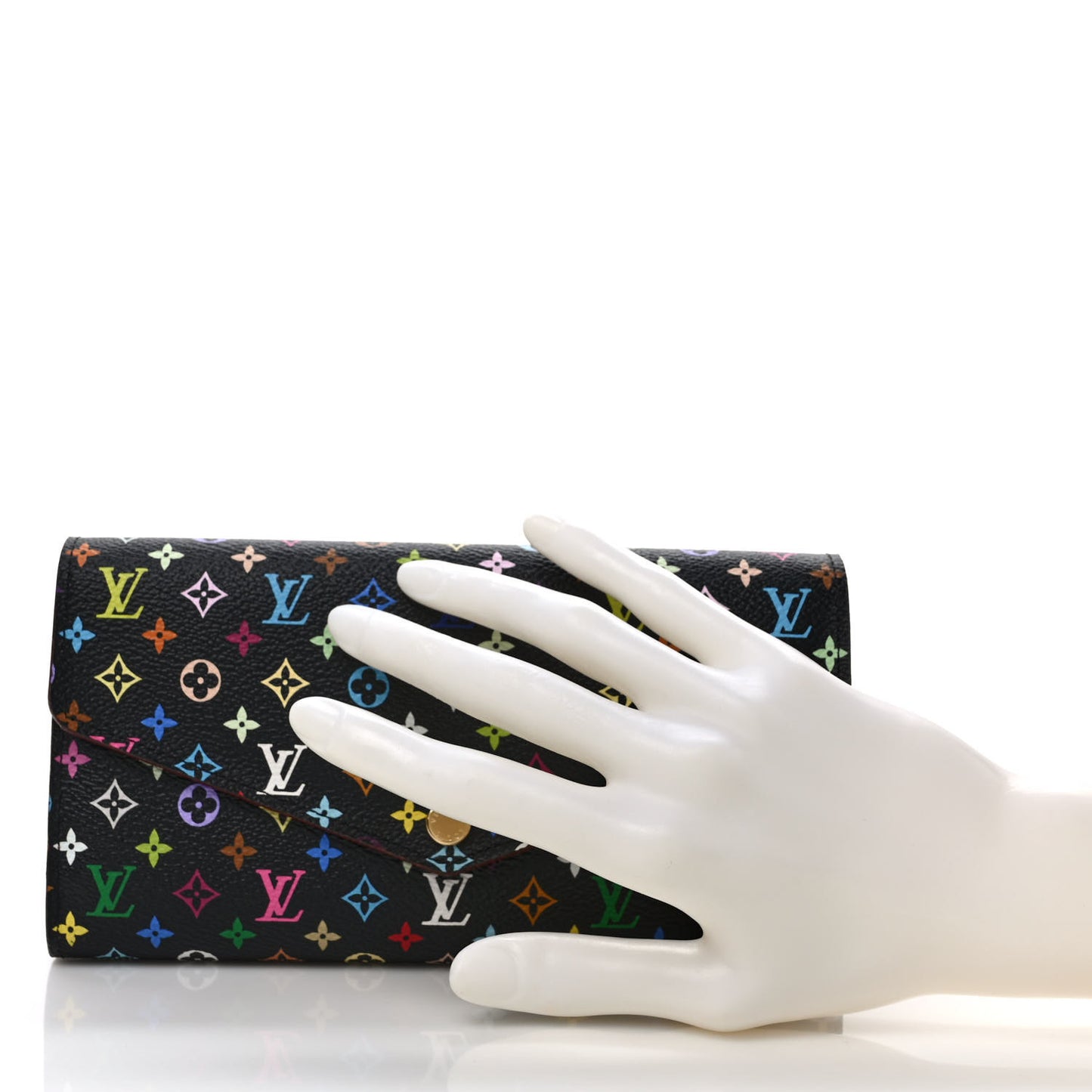 Monogram Multicolor Sarah Wallet NM Black Grenade