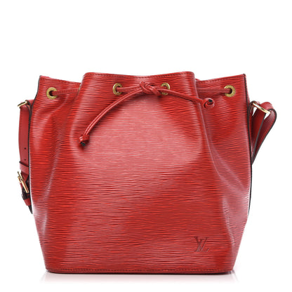 Louis Vuitton Epi Petit Noe Castillan Red 1 of 9