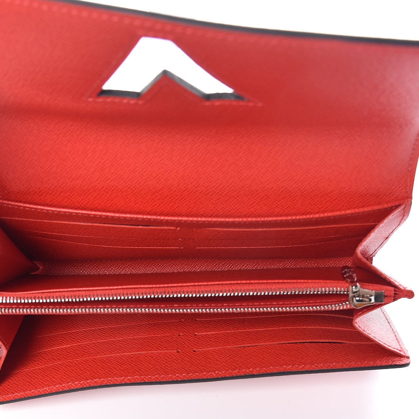 Epi Twist Wallet Coquelicot