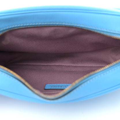 Versace Grained Calfskin Medusa Camera Bag Blue 5 of 12