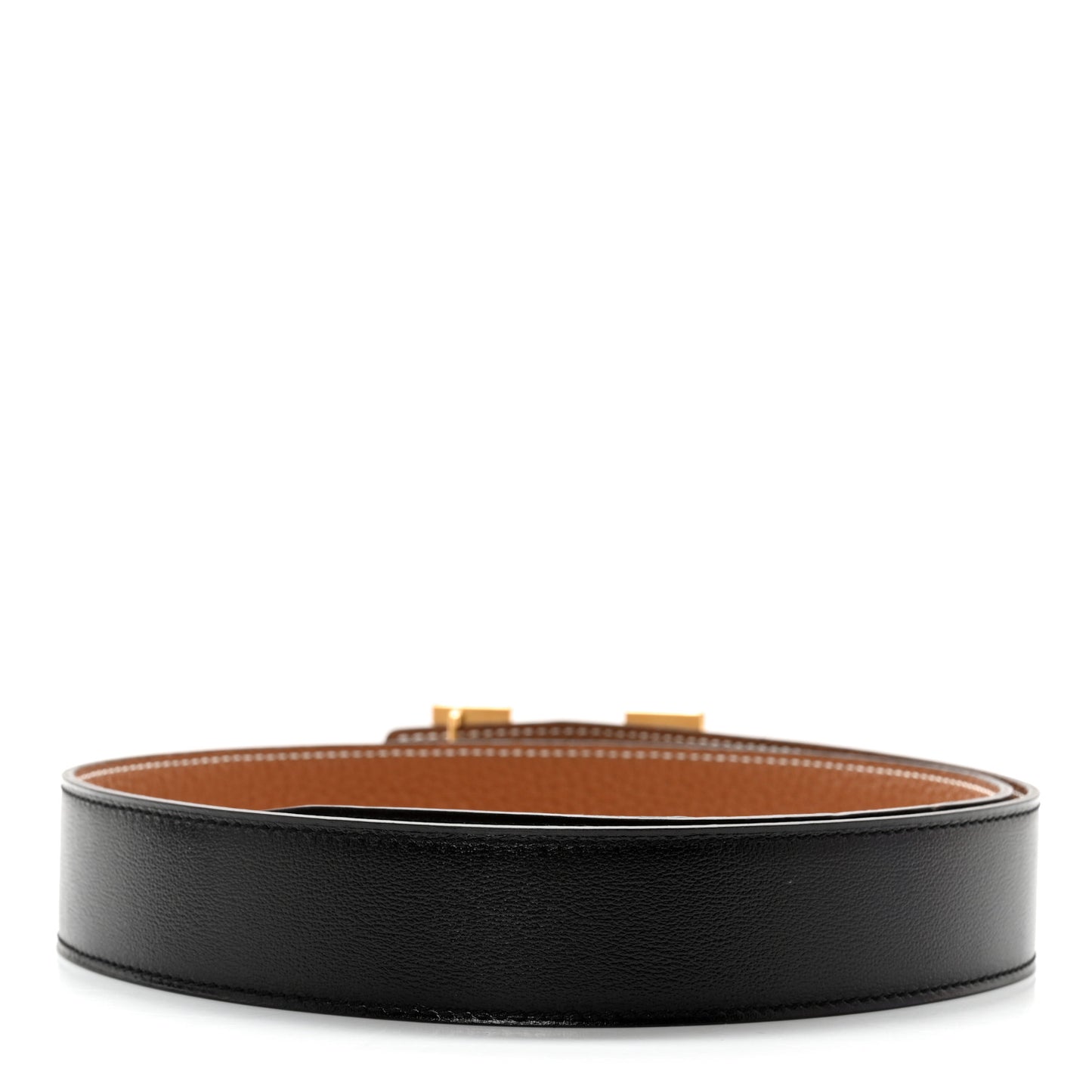 135 Togo 32mm H Belt 75/30 Black Gold