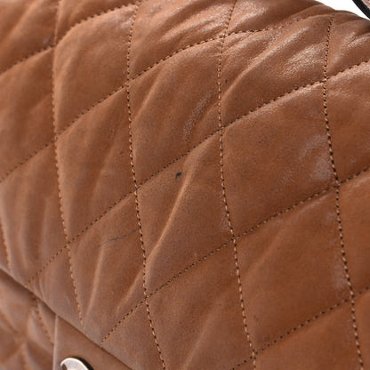 Chanel Iridescent Calfskin Jumbo In The Mix Flap Brown 11 of 12