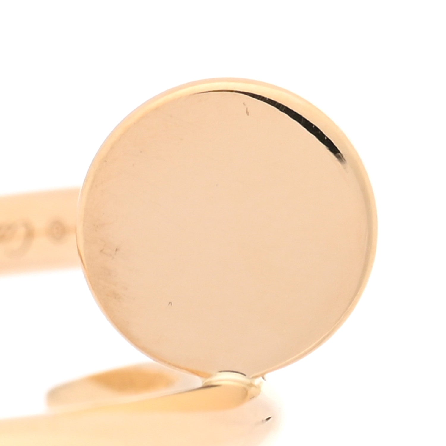 Cartier 18K Yellow Gold Small Juste Un Clou Ring 48 4.5 5 of 5