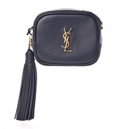 Saint Laurent Nappa Monogram Blogger Bag Medium Blue 1 of 10