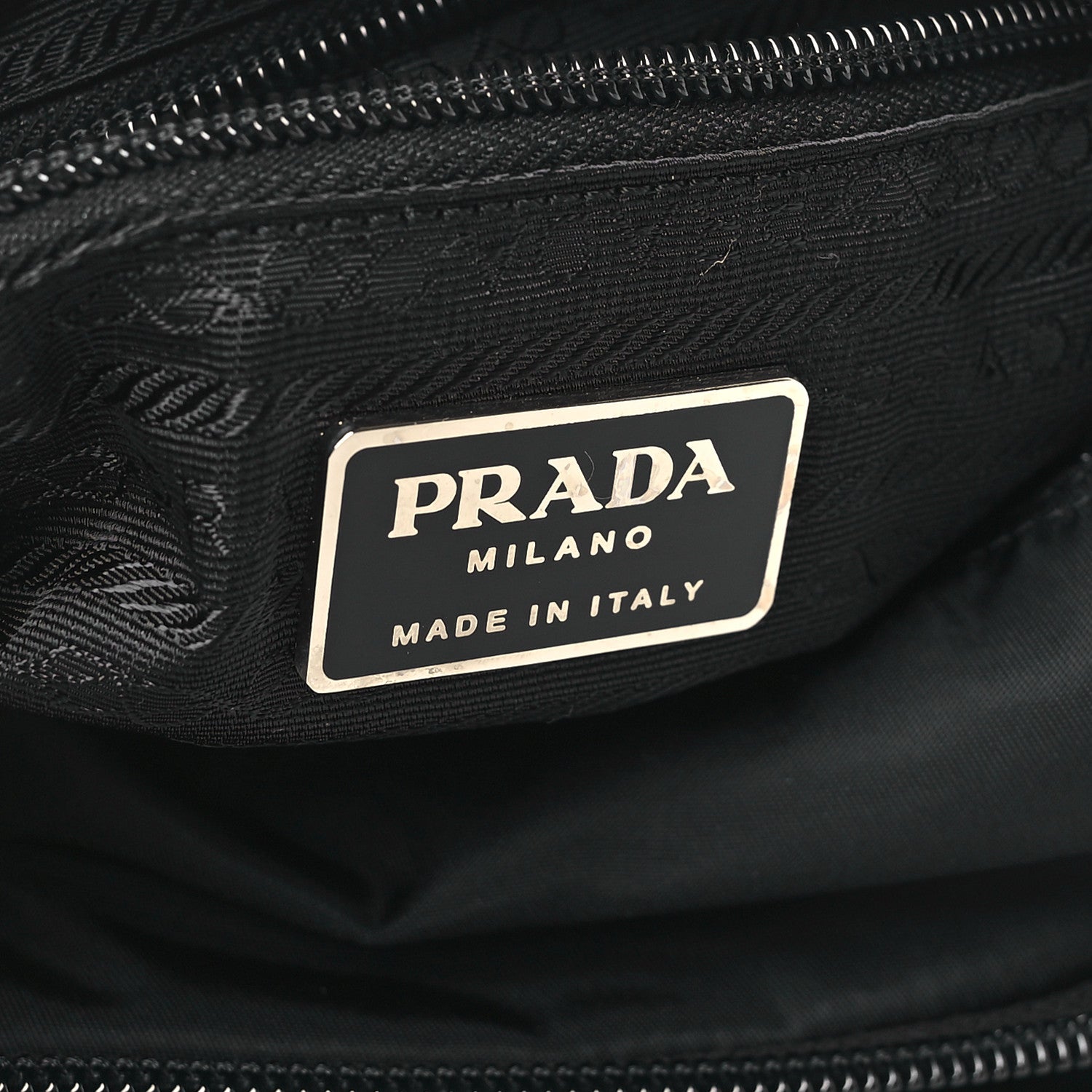 Prada Nylon Vela Messenger Black 6 of 9