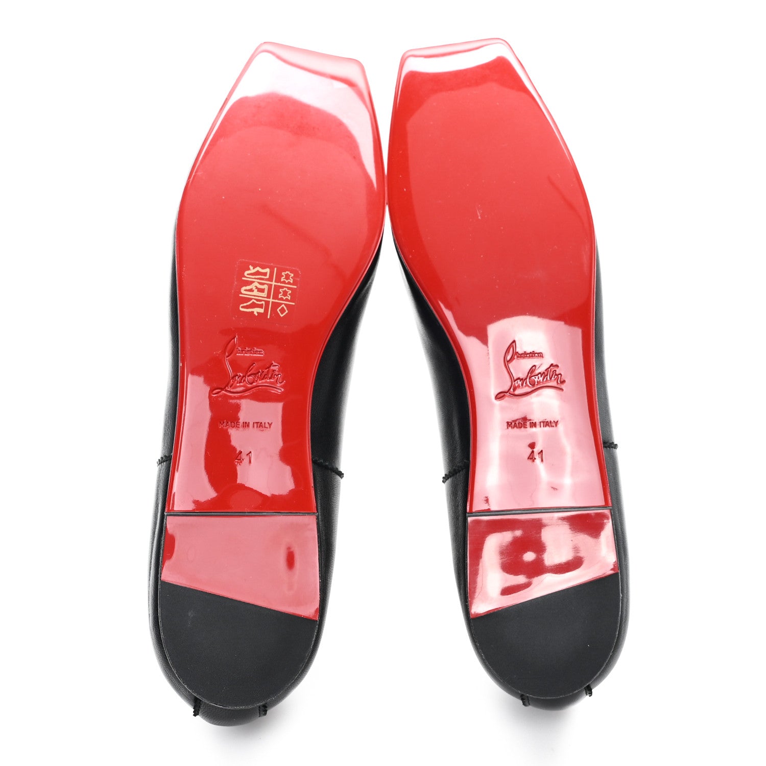 Christian Louboutin Nappa Mamadrague Flats 41 Black 6 of 9