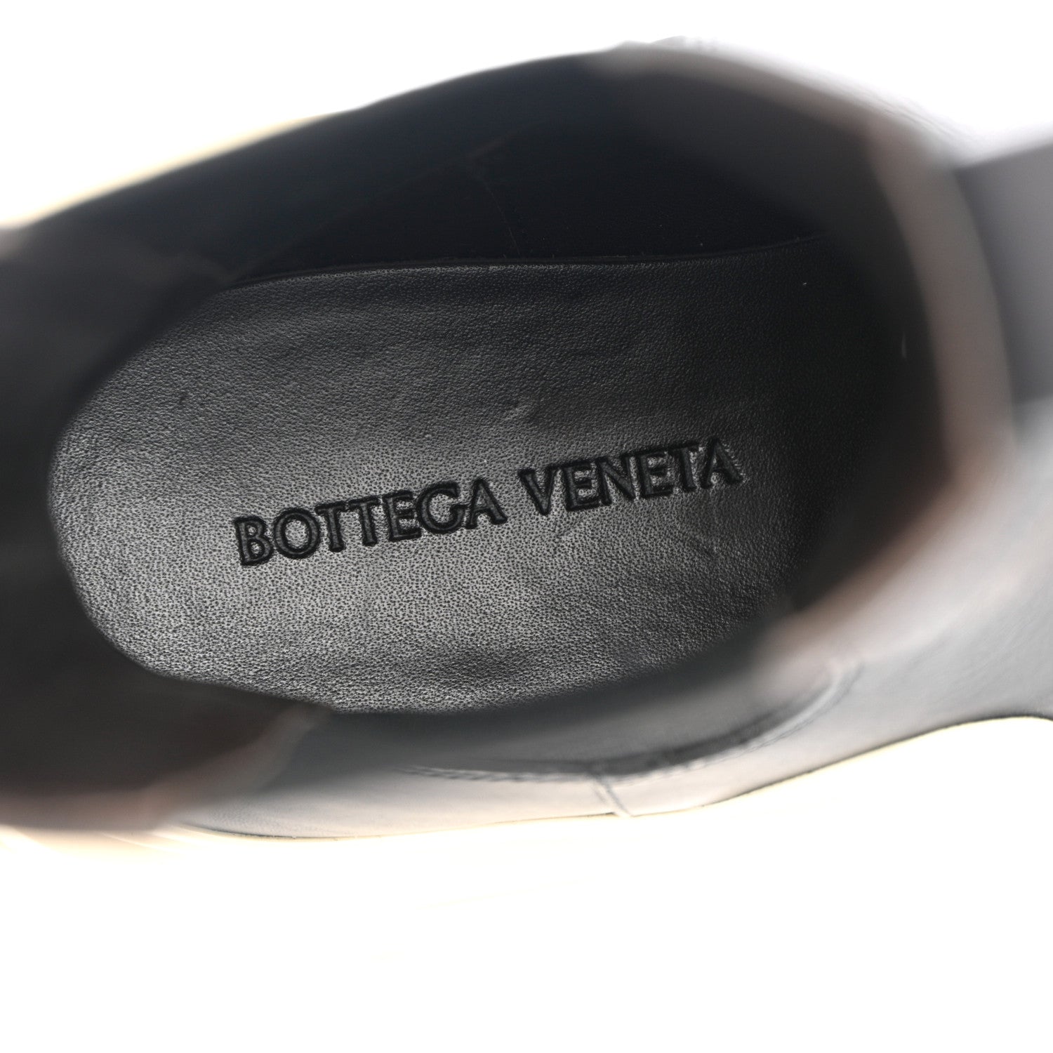 Bottega Veneta Calfskin The Tire Chelsea Boots 36 Black Sea Salt 6 of 18