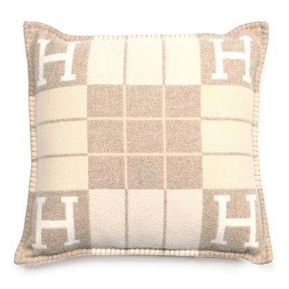 Hermes Wool Cashmere Avalon III Pillow PM Coco Camomille 2 of 3