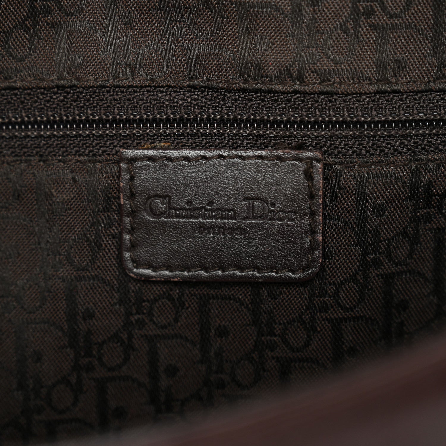 Christian Dior Monogram Calfskin Street Chic Columbus Ave Bag Brown 5 of 12