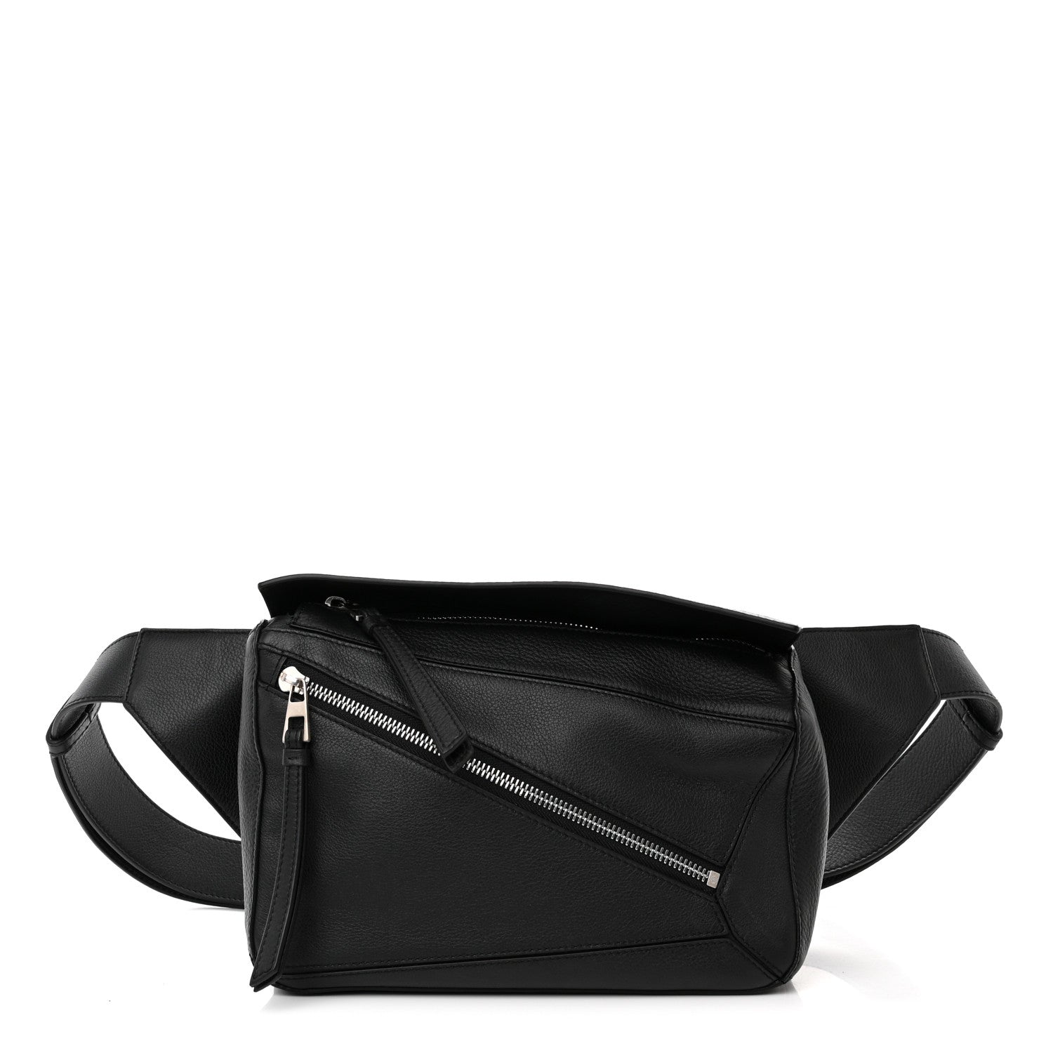 Loewe Calfskin Small Puzzle Bumbag Black 1 of 9