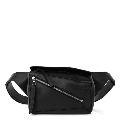 Loewe Calfskin Small Puzzle Bumbag Black 1 of 9