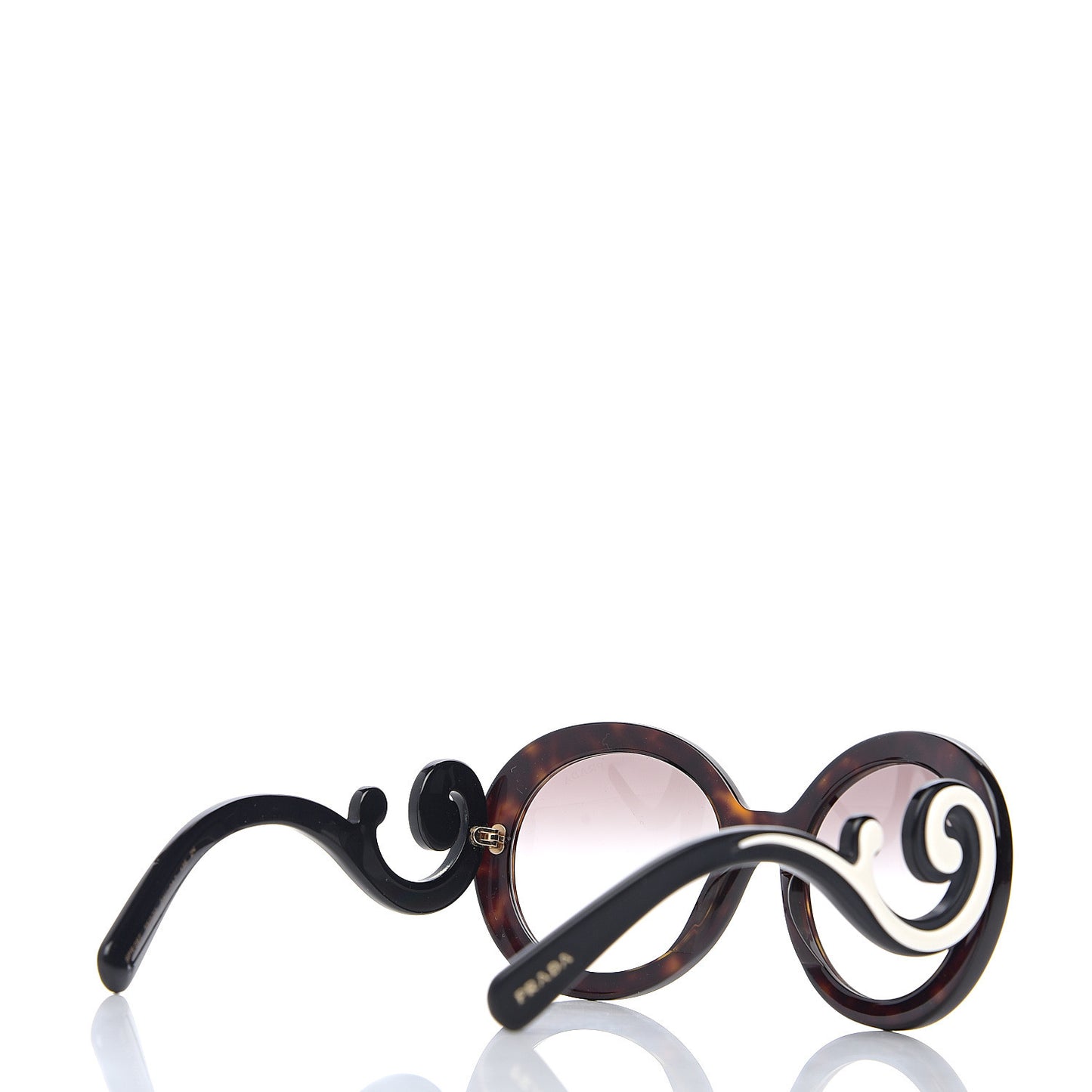 Minimal Baroque Sunglasses SPR 08T Gradient Anthracite